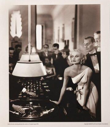 Richard Avedon - Sunny Harnett, Evening dress by Grès,
