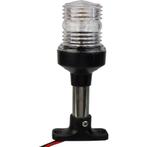 Rondschijnend Toplicht 153mm Rvs Tot 12m Zwart, Watersport en Boten, Ophalen of Verzenden, Nieuw