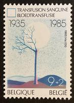België 1985 - Rode Kruis - Bloedtransfusie - Allegorie -, Postzegels en Munten, Postzegels | Europa | België, Gestempeld