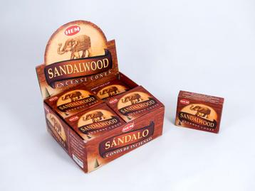 HEM Wierook Kegels / Cones - Sandelhout / Sandalwood - Vo... beschikbaar voor biedingen