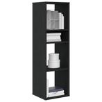 vidaXL Boekenkast 34x31x112 cm bewerkt hout zwart, Verzenden, Nieuw