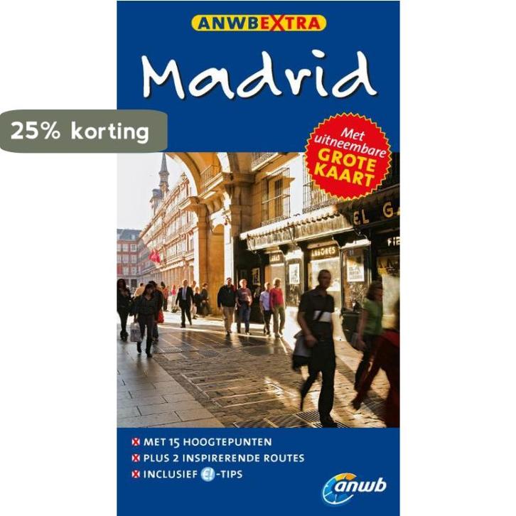 Madrid / ANWB Extra 9789018032289 Maria Anna Halker, Boeken, Reisgidsen, Gelezen, Verzenden