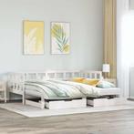 vidaXL Slaapbank met onderschuifbed/lades zonder matras, Verzenden, Nieuw