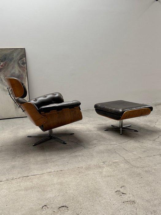 Giroflex Stoll - Martin Stoll - Chaise longue - Acier, Bois,, Antiek en Kunst, Antiek | Meubels | Stoelen en Sofa's