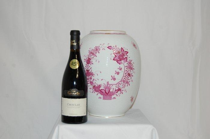Herend - H. 30cm / D. 22cm - Vaas - Porselein - Rothschild, Antiek en Kunst, Antiek | Glaswerk en Kristal