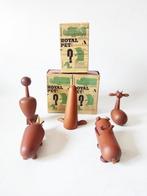 Senshukai Royal pet Vintage Wooden Animals - Pop