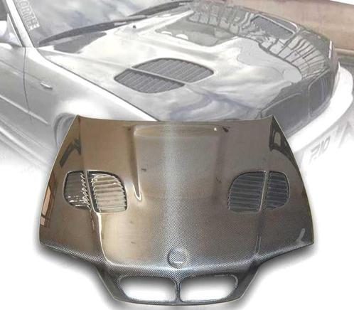 CAPOT BMW E46 4P LOOK M3 GTR 02-06 AVEC PRISE DAIR CARBONE, Auto-onderdelen, Carrosserie, Verzenden