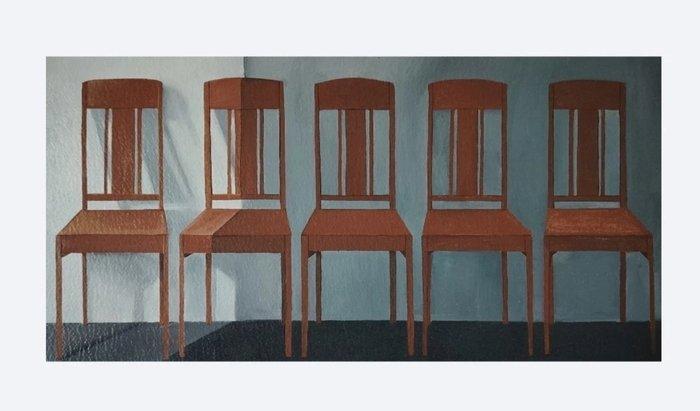 Hannu Palosuo (1966) - Il primo amore non si scorda mai, Antiek en Kunst, Kunst | Schilderijen | Modern