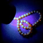 Baltisch amber tesbih gebedskralen rozenkrans, ronde bal van, Antiek en Kunst