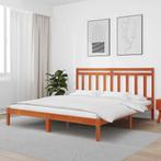 vidaXL Bedframe Wasbruin 180 x 200 cm Massief grenenhout, Huis en Inrichting, Slaapkamer | Bedden, Verzenden, Nieuw