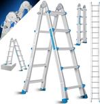 MASKO® Aluminium ladder, multifunctionele ladder, 5,10 m, 4, Verzenden, Nieuw