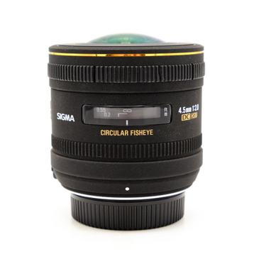 Sigma 4.5mm F2.8 DC EX HSM Fisheye Nikon F-Mount (Occ) beschikbaar voor biedingen