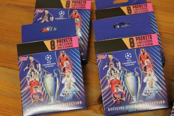 2024/25 Topps UEFA Champions League - 31 Sealed box - Near, Verzamelen, Stickers