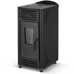 Moderne Pelletkachel 8kW - Stijlvol zwart design - Minima..., Huis en Inrichting, Kachels, Nieuw, Ophalen of Verzenden, Pelletkachel