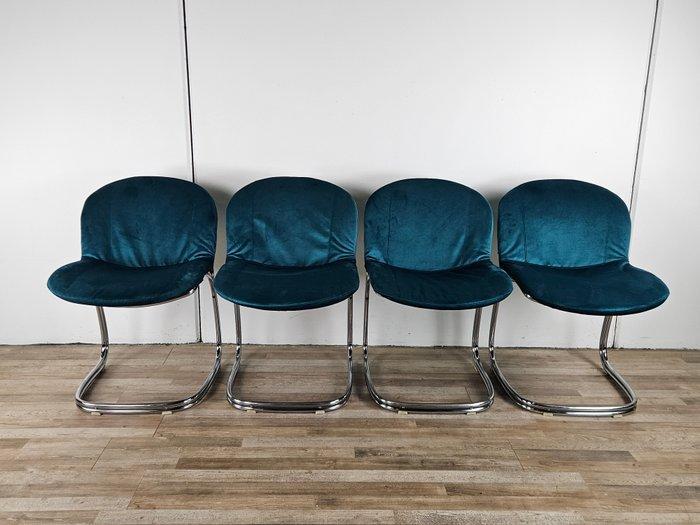 Rima - Giorgio Rinaldi - Stoel (4) - Sabrina - Metaal,, Antiek en Kunst, Antiek | Meubels | Stoelen en Sofa's