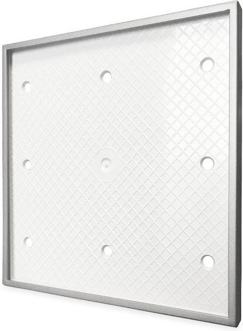 Design ventilatierooster vierkant (afvoer & toevoer) Ø125mm, Bricolage & Construction, Ventilation & Extraction, Envoi