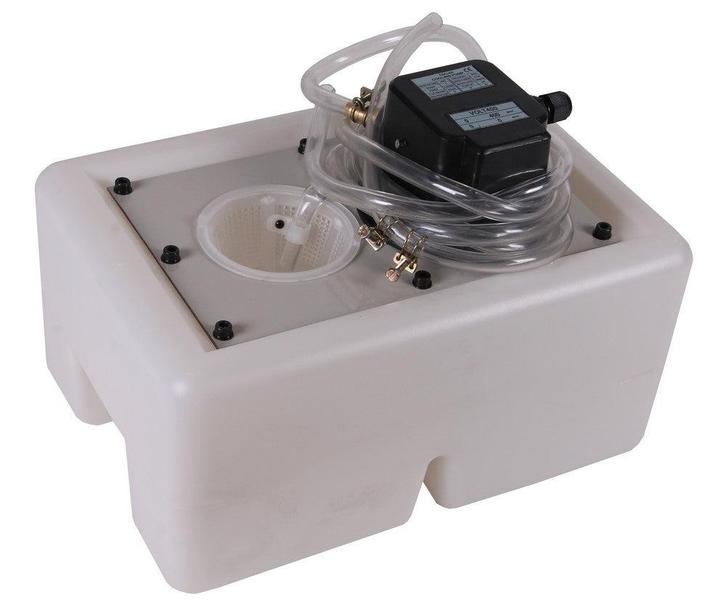 Koelpomp met reservoir voor afkortzaag 230V, Doe-het-zelf en Bouw, Gereedschap | Lasapparaten, Ophalen of Verzenden