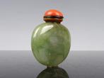 Snuiftabak-fles - jade - 19e eeuw, Antiquités & Art