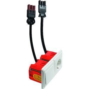 PEHA Socketline Combinaison interrupteur et prise standard, Bricolage & Construction, Électricité & Câbles, Envoi