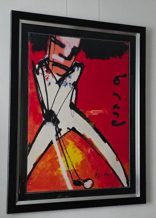 Herman Brood (1946-2001) - Golfer, Antiek en Kunst, Antiek | Overige Antiek