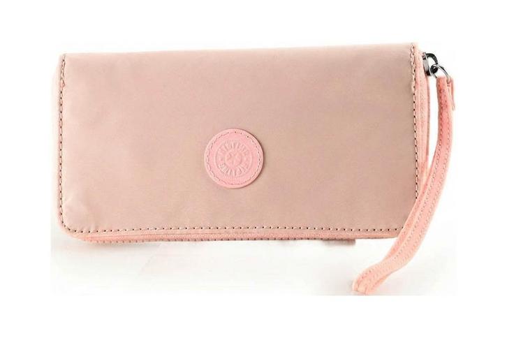 Kipling Portemonnee Roze, Handtassen en Accessoires, Portemonnees, Overige kleuren, Zo goed als nieuw, Verzenden