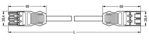 Wago Winsta Midi Patchkabel voor Bouwinstallatie -, Doe-het-zelf en Bouw, Elektriciteit en Kabels, Verzenden