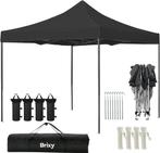 2dekans | Brixy Partytent - Opvouwbaar - Easy Up - 3x3m -, Ophalen of Verzenden, Nieuw