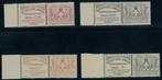 Koninkrijk Italië 1936 - Verzekering voor percelen 4 waarden, Timbres & Monnaies, Timbres | Europe | Italie