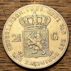 Nederland. Willem II. 2 1/2 Gulden 1843 (Zonder