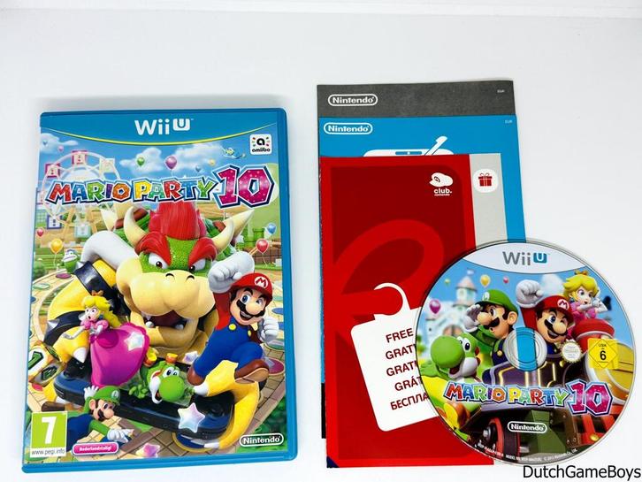 Nintendo Wii U - Mario Party 10 - HOL, Games en Spelcomputers, Games | Nintendo Wii U, Gebruikt, Verzenden