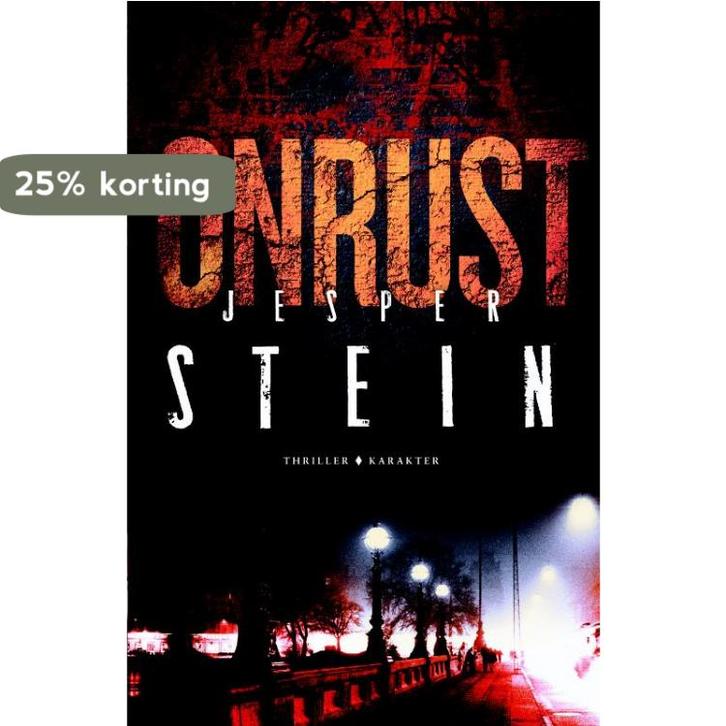 Onrust / Axel Steen / 1 9789045213484 Jesper Stein, Boeken, Thrillers, Gelezen, Verzenden