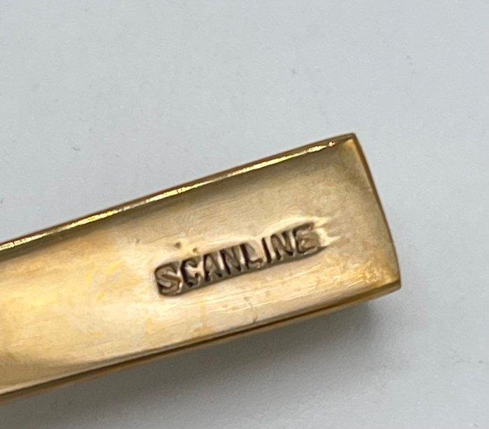 Scanline - Sigvard Bernadotte - Bestekset (38) - Brons - 8, Antiek en Kunst, Antiek | Meubels | Stoelen en Sofa's