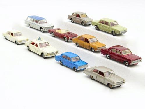 Dinky Toys - 1:43 - Daf 33, Renault 12, Opel Rekord,, Hobby en Vrije tijd, Modelauto's | 1:5 tot 1:12