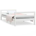 Grenen Bedframe Wit 90x200 | Retour Deal | 55% Korting!, Huis en Inrichting, Slaapkamer | Bedden, 90 cm, Eenpersoons, Verzenden