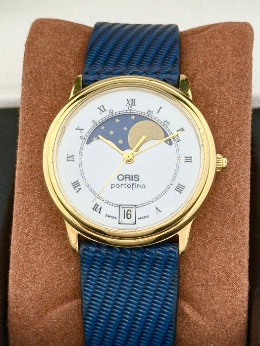 Oris - Zonder minimumprijs - Vintage Portofino Moonphase, Handtassen en Accessoires, Horloges | Heren