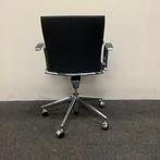 Ahrend 350 verrijdbare Design stoel, vergaderstoel,  zwart -