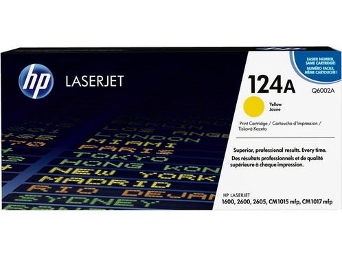 HP 124A - Originele Tonercartridge - Geel - Standaard, Huis en Inrichting, Woonaccessoires | Overige, Nieuw, Verzenden