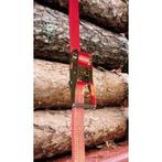 Ratelsjorband 2-delig, rood 50mm/8m, 5000kg sjorogen - kerbl