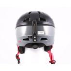 56 57 58 skihelm/snowboardhelm SLOKKER, Black/grey/red, vers, Verzenden, Overige typen