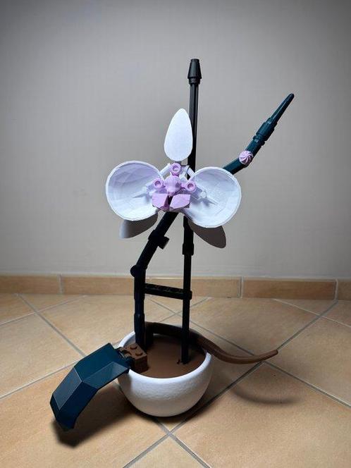 Lego MOC (My own creation) - Lego Orchid, Kinderen en Baby's, Speelgoed | Duplo en Lego