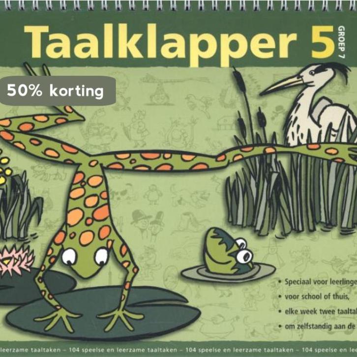 TAALKLAPPER VIJFDE LEERJAAR 9789059321229 R. Decock, Livres, Livres scolaires, Envoi