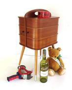 Boîte à couture - Bois - Table en teck des années 50