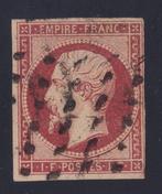 Frankrijk 1853 - Nr. 18 1fr Carmine, geannuleerd. mooie, Postzegels en Munten, Postzegels | Europa | Frankrijk, Gestempeld