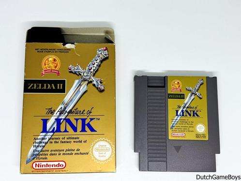 Nintendo Nes - Zelda II - The Adventures of Link - FAH - Cla, Games en Spelcomputers, Games | Nintendo NES, Gebruikt, Verzenden