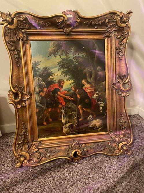 Europese school (XIX) - Allegorical Painting, Antiek en Kunst, Kunst | Schilderijen | Klassiek