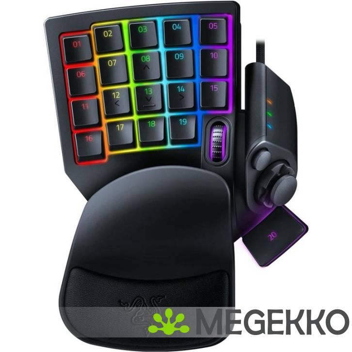 Razer Tartarus Pro Zwart, Computers en Software, Toetsenborden, Nieuw, Verzenden