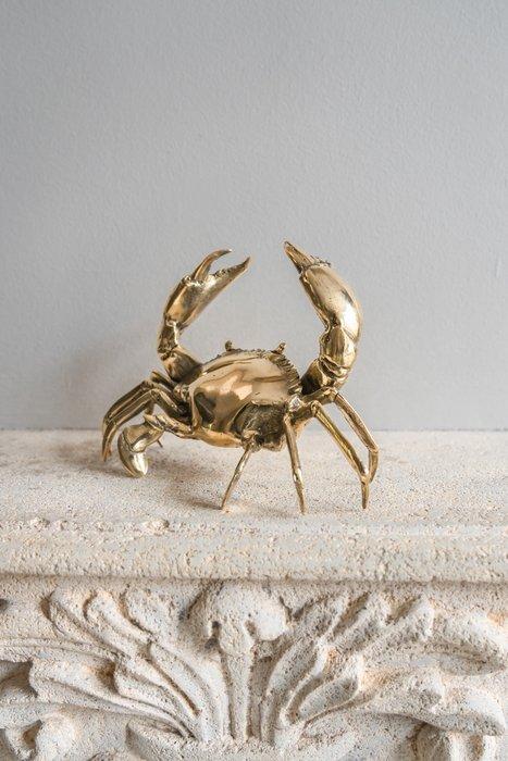 sculptuur, NO RESERVE PRICE - Polished Bronze Crab Sculpture, Antiek en Kunst, Curiosa en Brocante