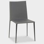 Arper Norma vergaderstoel, antra, leder, vast onderstel, Huis en Inrichting, Stoelen, Ophalen of Verzenden, Gebruikt