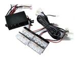 ORANJE / WIT 4 X 3 LED Flash zwaailicht 12V -flitser, Auto-onderdelen, Verzenden, Nieuw