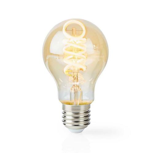 Wi-Fi Filament LED Lamp spiraal 5,5W E27 Netstroom, Maison & Meubles, Lampes | Lampes en vrac, Envoi